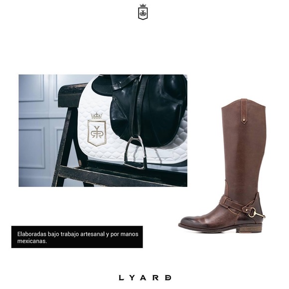 Lyard Leather Riding Boots - Picture 3 of 4